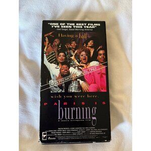 Paris Is Burning VHS 1992 Promo Screening Copy Tape Rare Documentary LGBTQ+ Cult